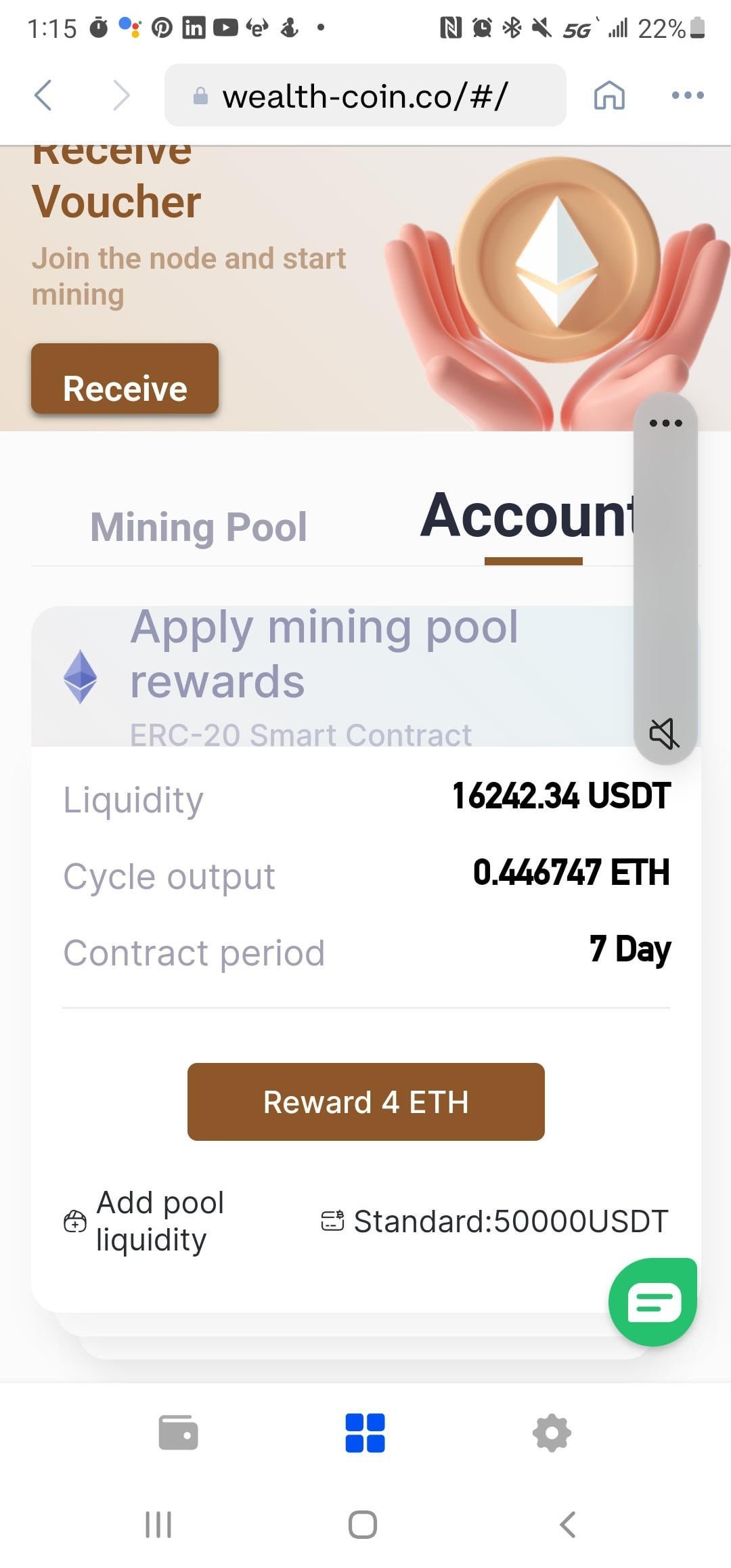 Ethereum/USDT Liquidity Mining Scam Recovery